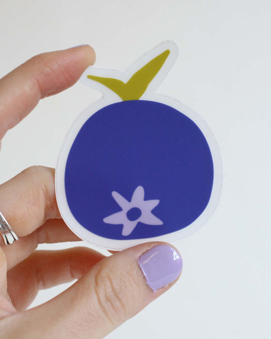 Blueberry Sticker